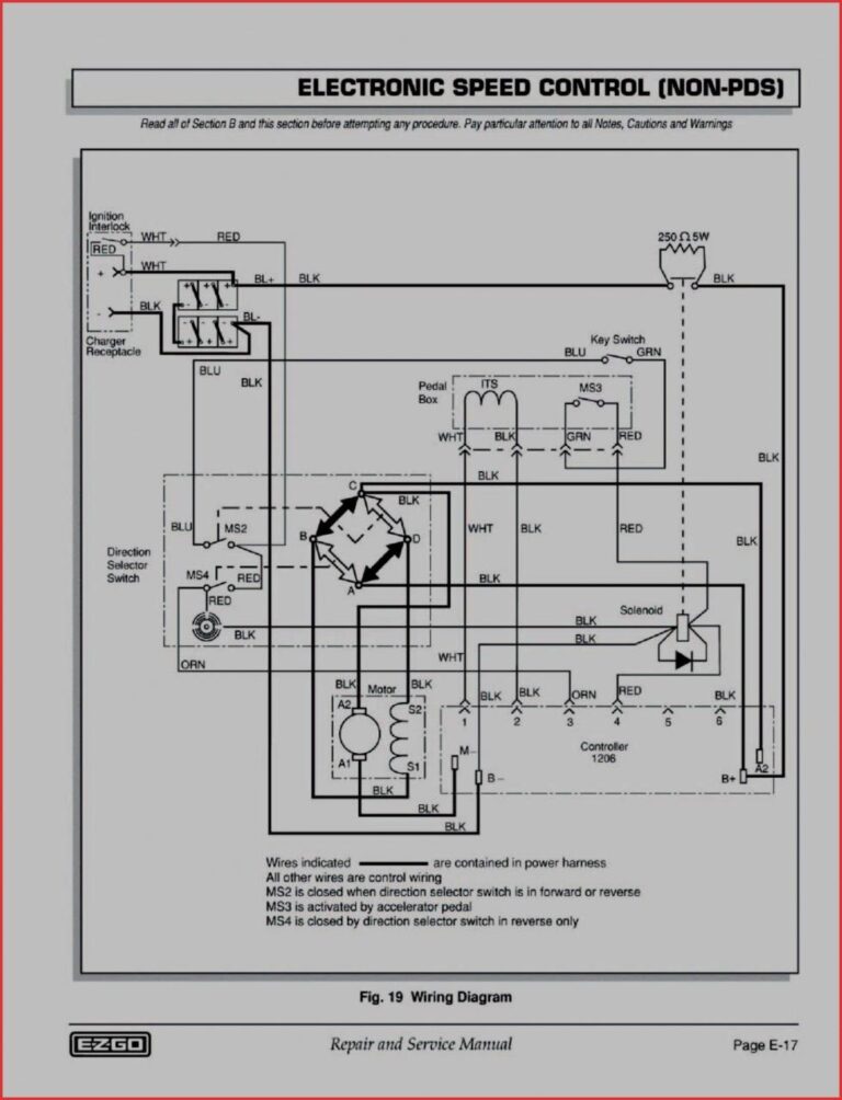 1994 Ezgo Wiring Diagram