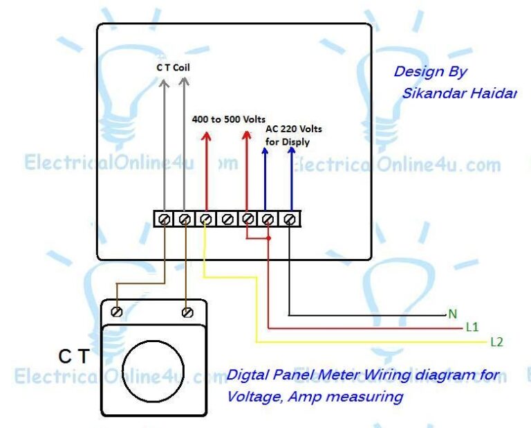 Ammeter Gauge Wiring Diagram