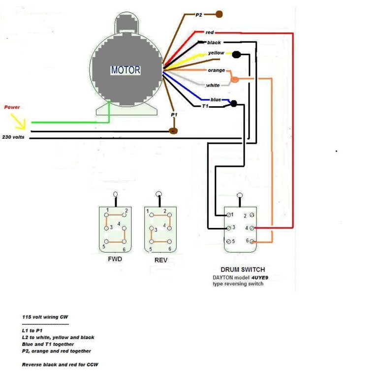4 Wire Condenser Fan Motor Wiring Diagram