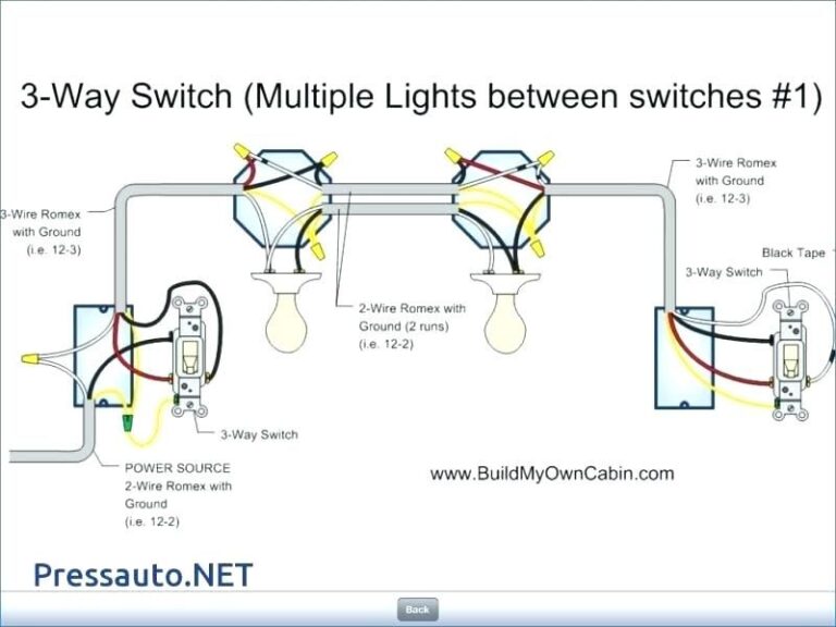 3 Way Dimmer Switch Wiring Diagram Multiple Lights