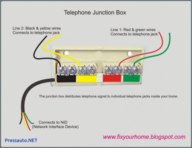 Telephone Junction Box Wiring Diagram