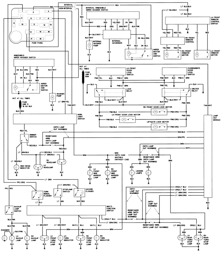 1990 Ford F250 Stereo Wiring Diagram