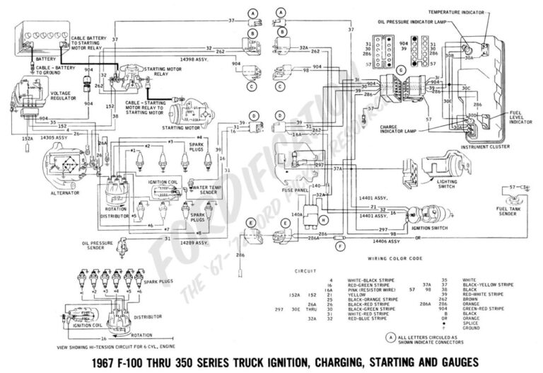 Early Bronco Wiring Diagram