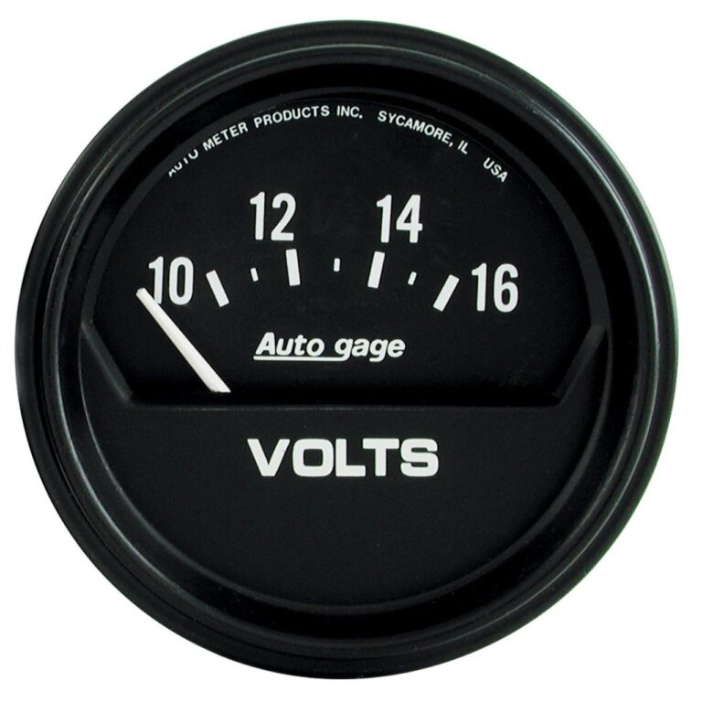 Autometer Voltmeter Wiring Diagram