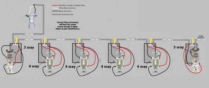 3 Gang Light Switch Wiring Diagram