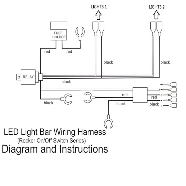 Led Light Bar Wiring Diagram