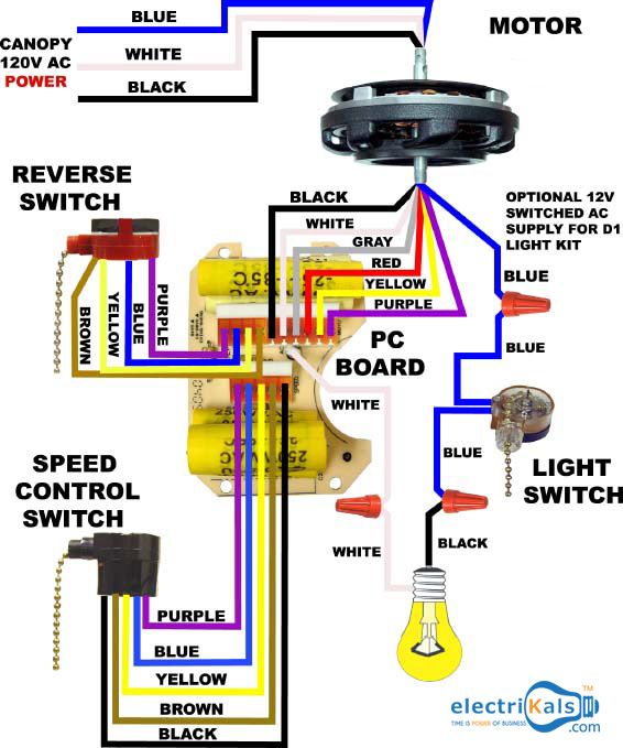 3 Speed Fan Controller Wiring Diagram