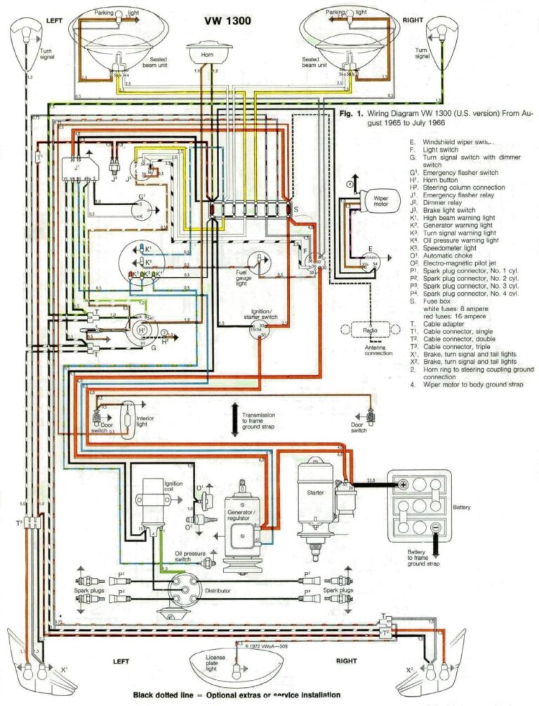 1971 Karmann Ghia Wiring Diagram