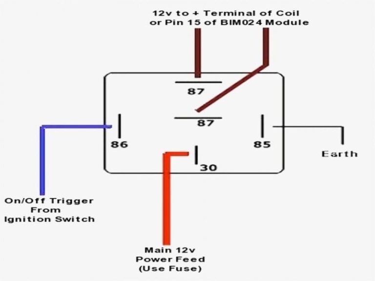 8 Pin Relay Wiring Diagram