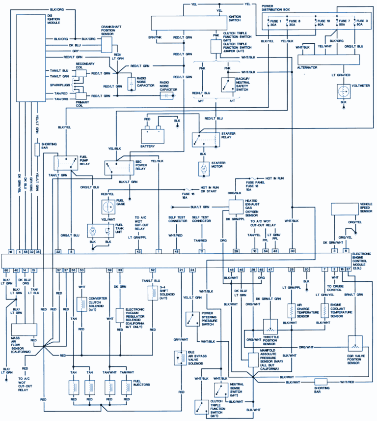 Ford Ranger Wiring Diagram Free