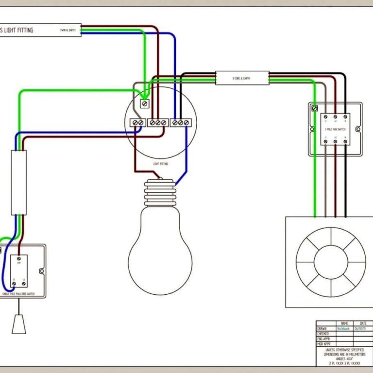 Bathroom Exhaust Fan Wiring Diagram