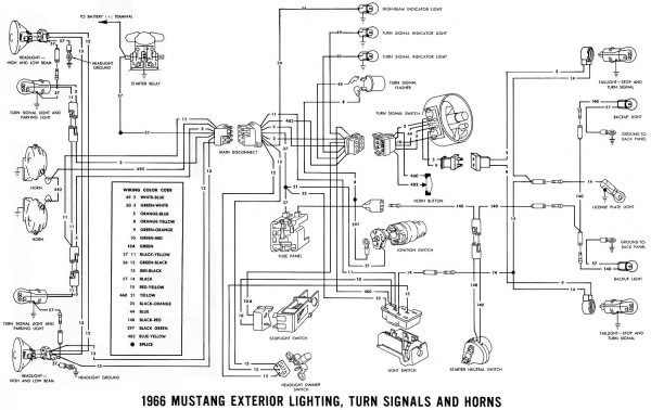 66 Mustang Wiring Diagram