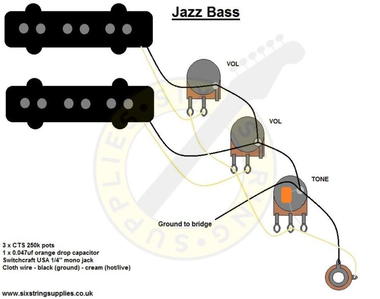 Squire P Bass Wiring Diagram