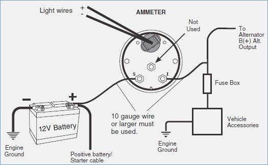 12 Volt Meter Wiring Diagram