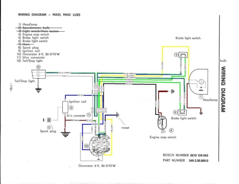 6 Pin Push Button Switch Wiring Diagram