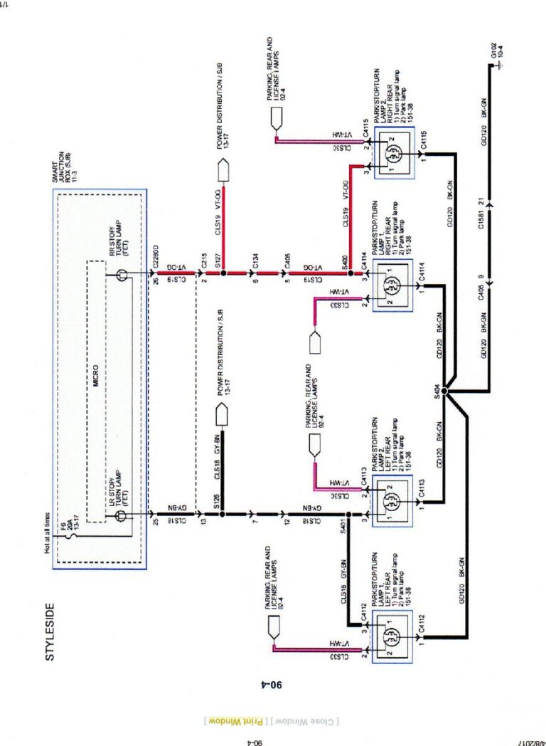 2004 Ford F150 Fuel Pump Wiring Diagram