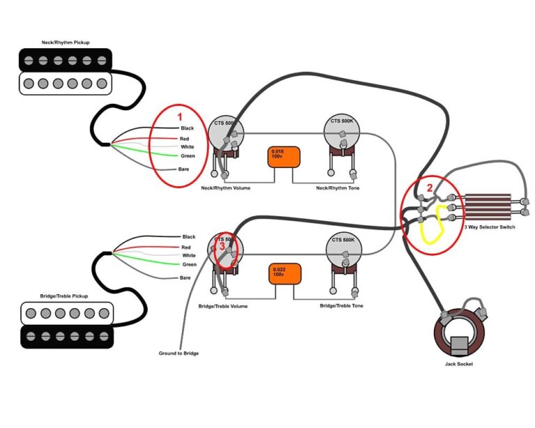 Vintage Les Paul Wiring Diagram