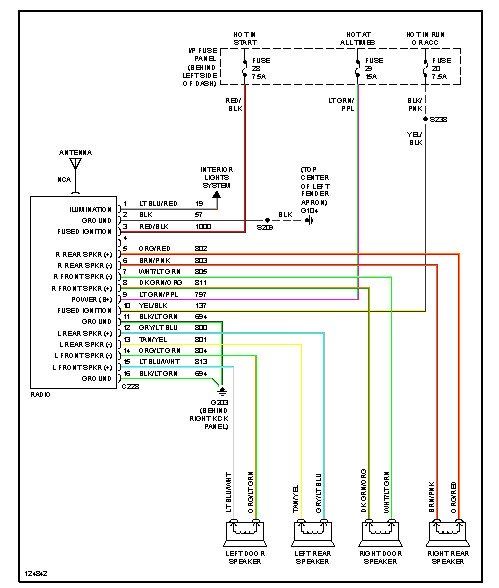 Lexus Radio Wiring Diagram