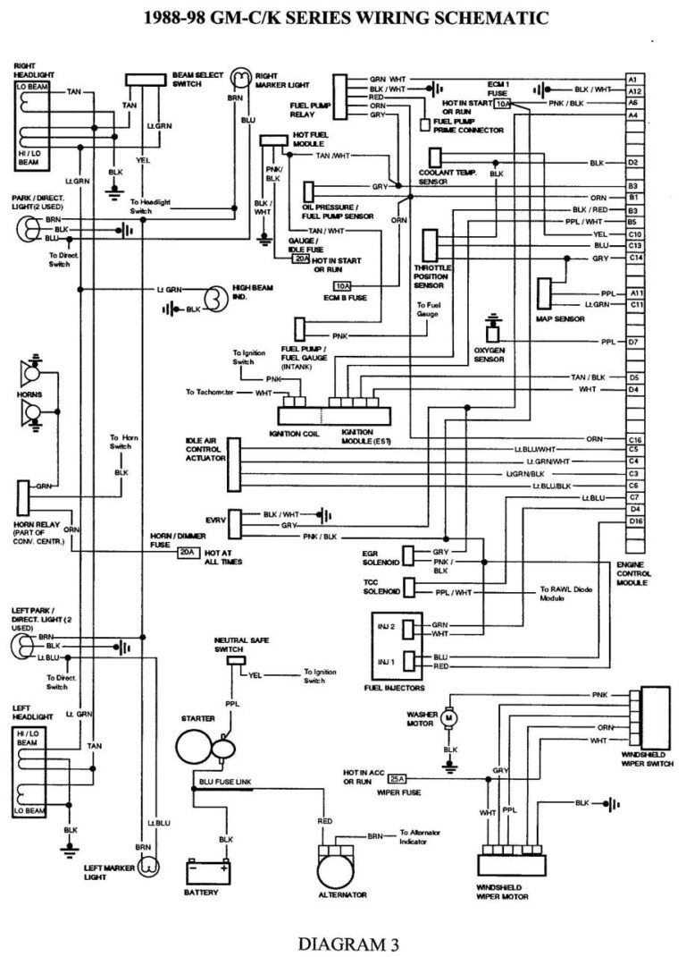 2000 Camaro Fuel Pump Wiring Diagram