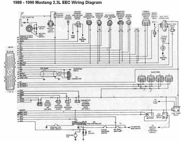 87 Mustang Wiring Diagram