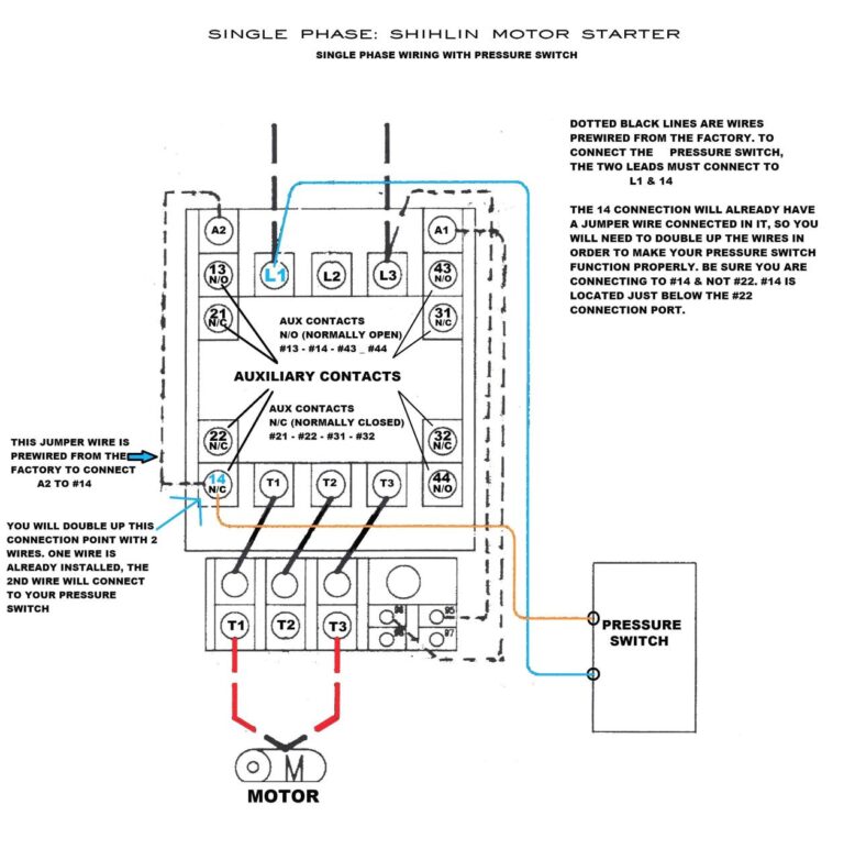 3 Phase Pressure Switch Wiring Diagram