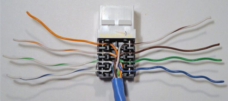 Cat 6 Cat 5 Wiring Diagram Wall Jack