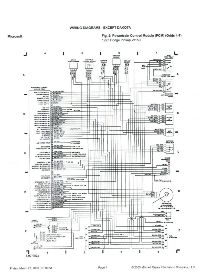 97 Dodge Ram 1500 Radio Wiring Diagram