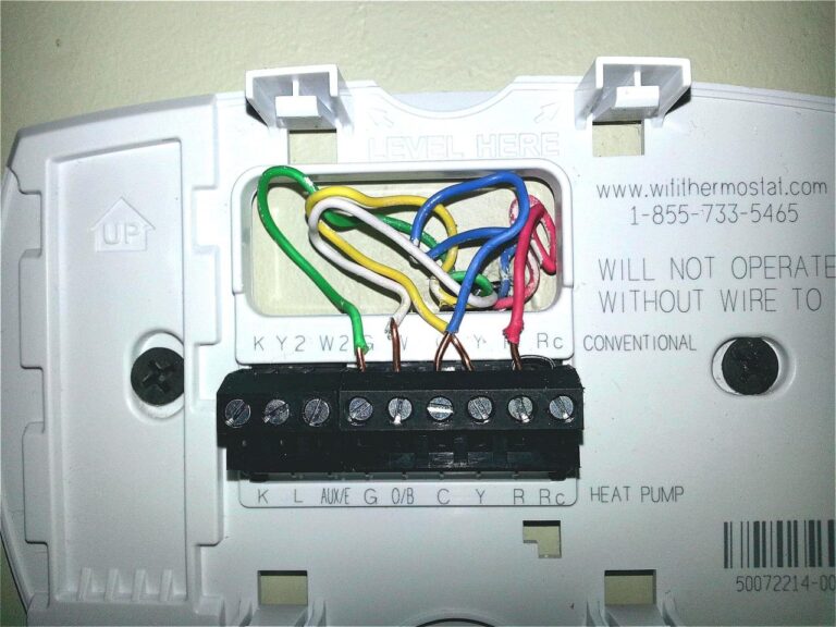 Honeywell 4 Wire Thermostat Wiring Diagram