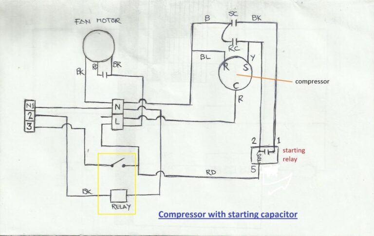 Ac Capacitor Wiring Diagram