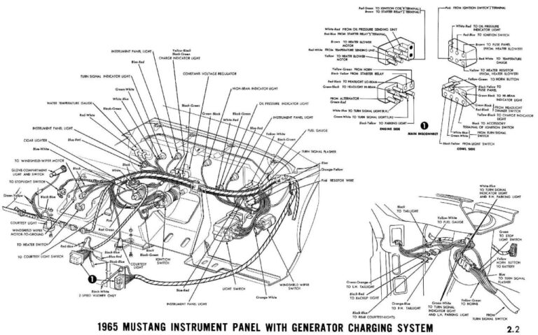 1970 Mustang Wiring Diagram