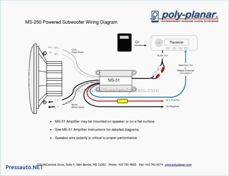 Boat Audio Wiring Diagram