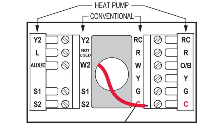 Honeywell Thermostat Wiring Diagram 4 Wire