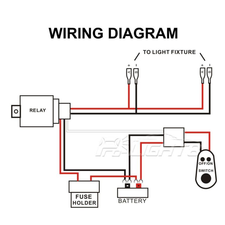 Led Light Bar Wiring Diagram High Beam