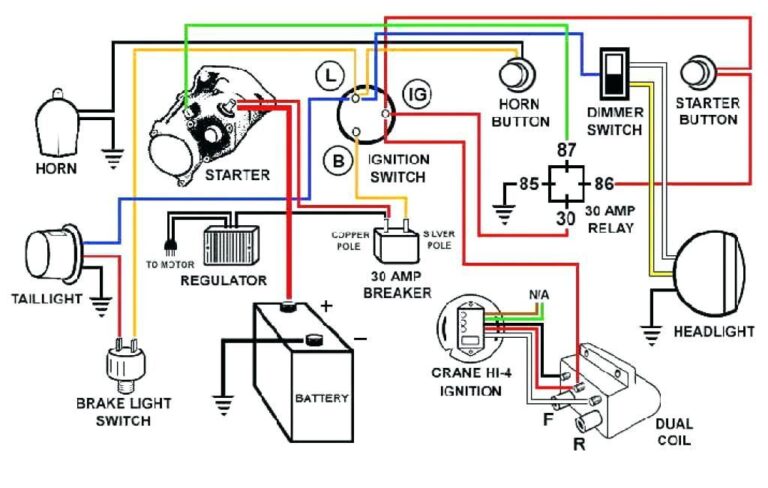 Mopar Starter Relay Wiring Diagram