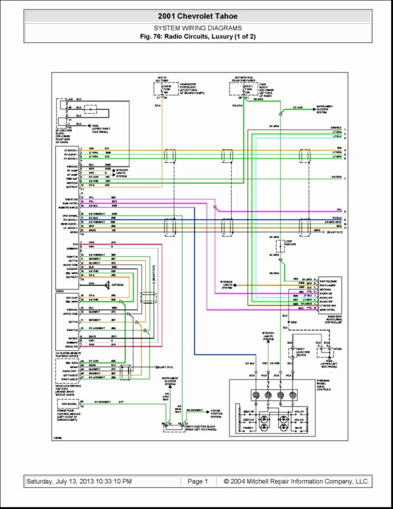 2003 Chevy Silverado Trailer Wiring Harness Diagram