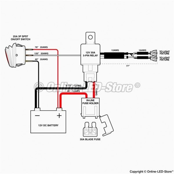 12v 6 Pin Rocker Switch Wiring Diagram