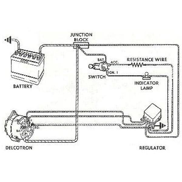 12 Volt Generator Voltage Regulator Wiring Diagram