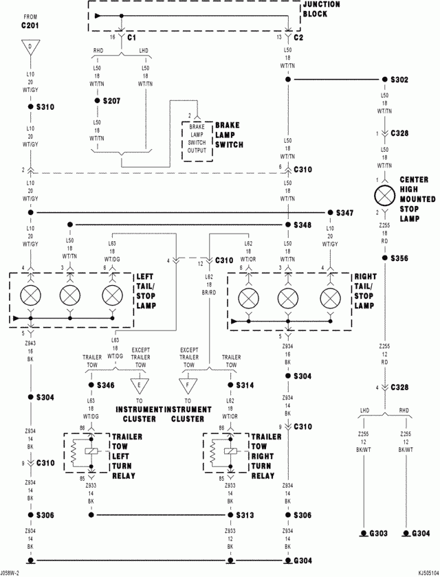 2003 Jeep Liberty Turn Signal Wiring Diagram