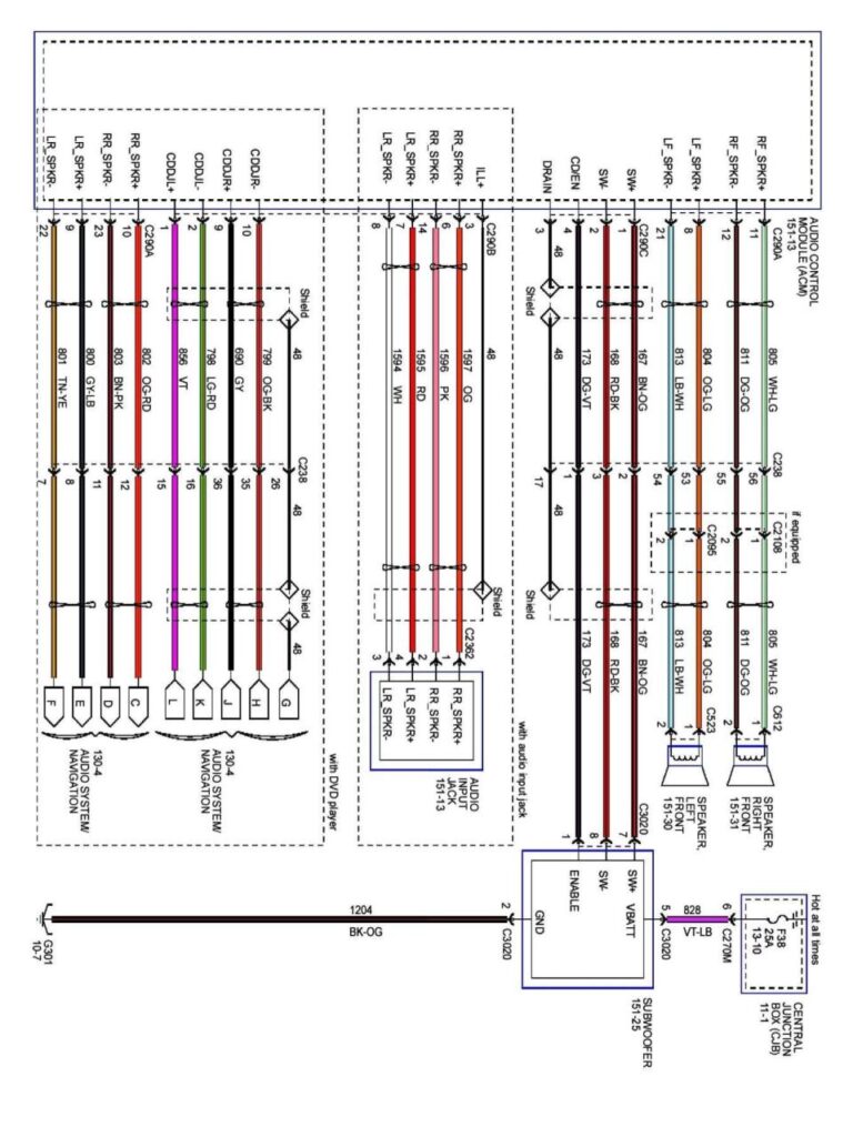 2003 Ford Focus Radio Wiring Diagram