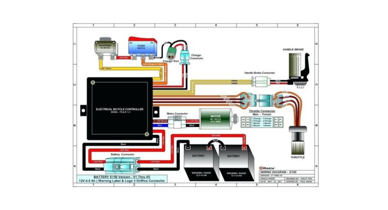 Razor Scooter Wiring Diagram