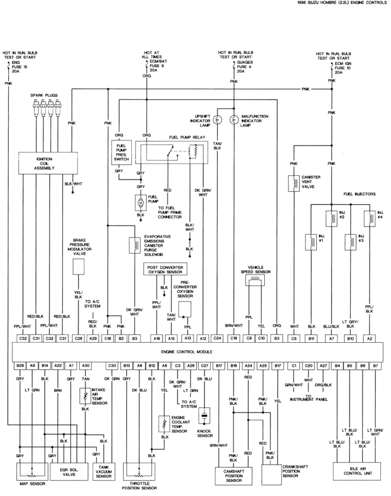 4 Pin Relay Wiring Diagram Fuel Pump