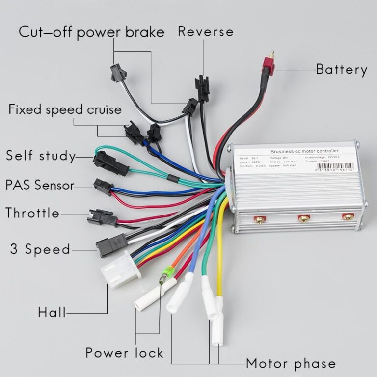 Electric Scooter Throttle Wiring Diagram