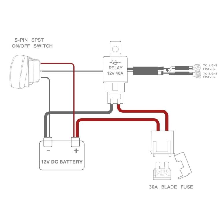 Led Light Bar Wiring Diagram No Relay