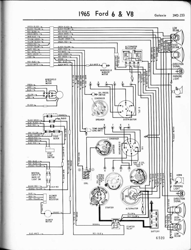 1968 Mustang Wiring Diagram