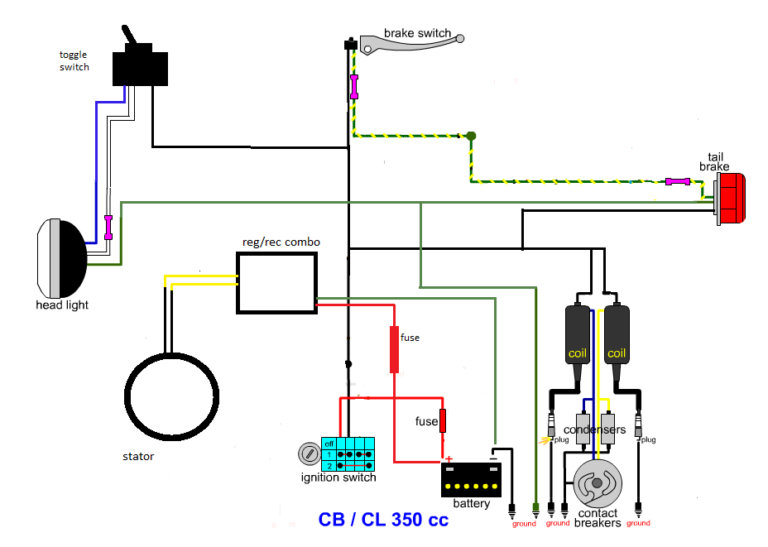 Bobber Wiring Diagram