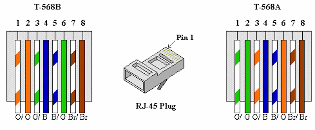 Ethernet Wiring Diagram Cat6