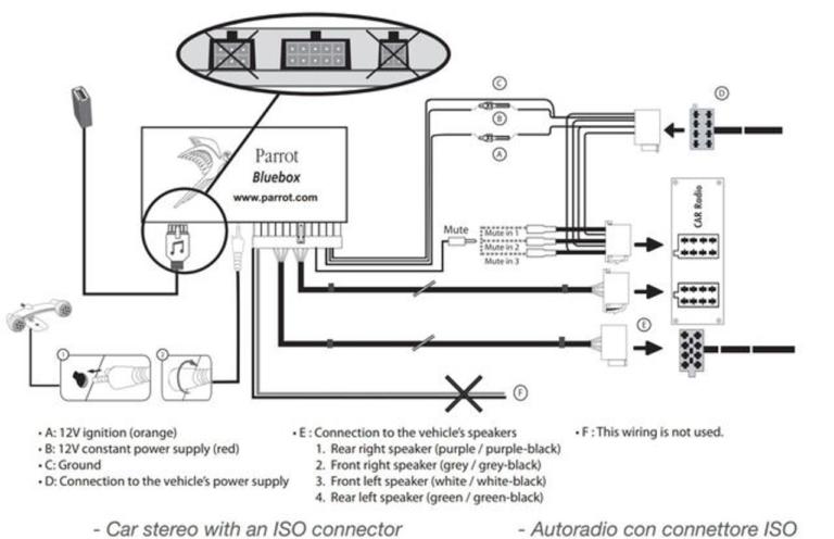 Parrot Mki9100 Wiring Diagram