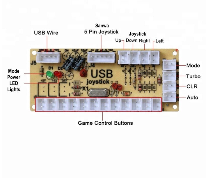 Zero Delay Usb Encoder Wiring Diagram